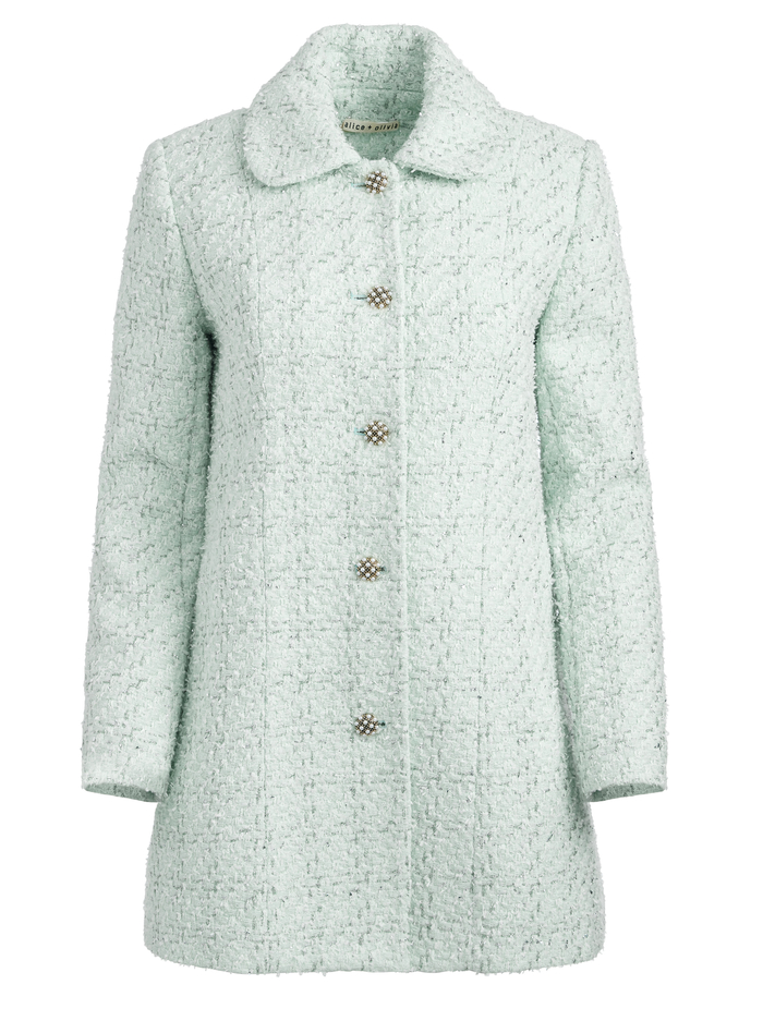 PURCELL PEACOAT - SEA SPRAY image 6 - Alice And Olivia
