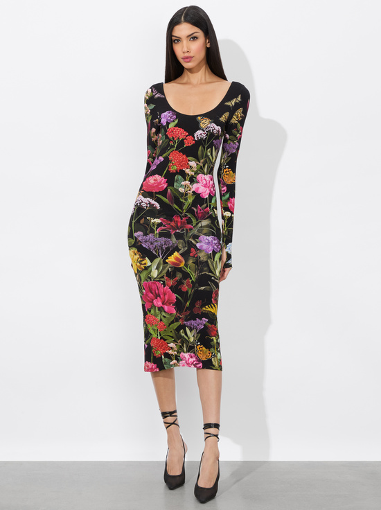 SECRET GARDEN-DELORA MIDI DRESS