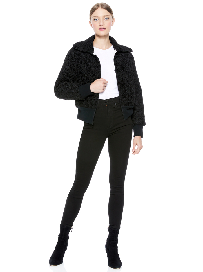 GOOD HIGH RISE SKINNY JEAN - NIGHT FEVER image 4 - Alice And Olivia