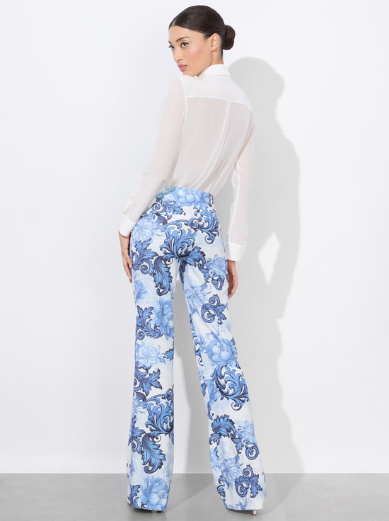 OFF WHITE-WILLA SILK BODYSUIT