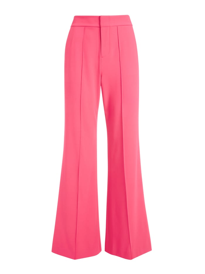 DYLAN HIGH WAISTED WIDE LEG PANT - WILD PINK image 5 - Alice And Olivia