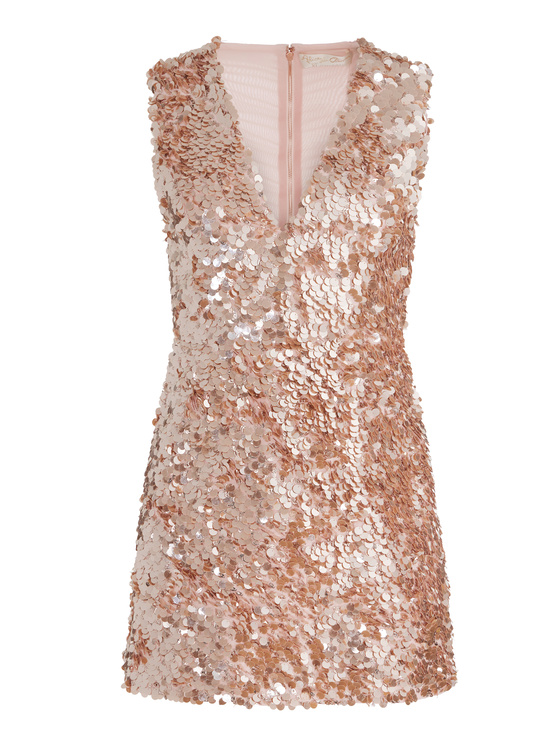 PEARL BLUSH-PACEY MINI DRESS