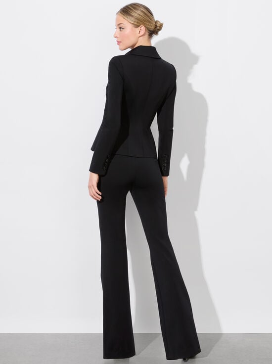 BLACK-IANA SCULPTED BLAZER