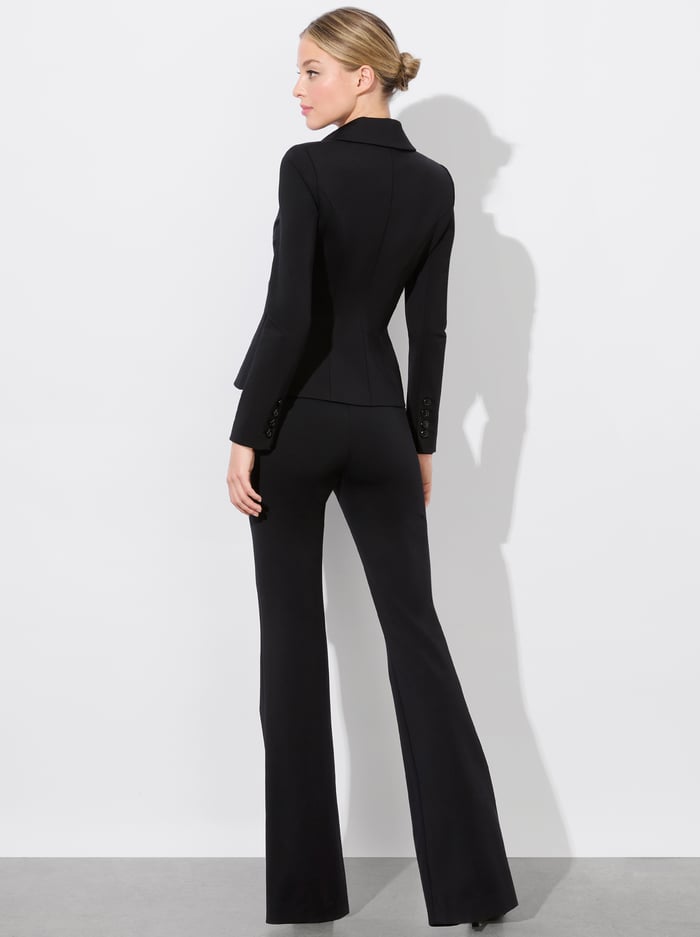 IANA SCULPTED BLAZER - BLACK image 2 - Alice And Olivia