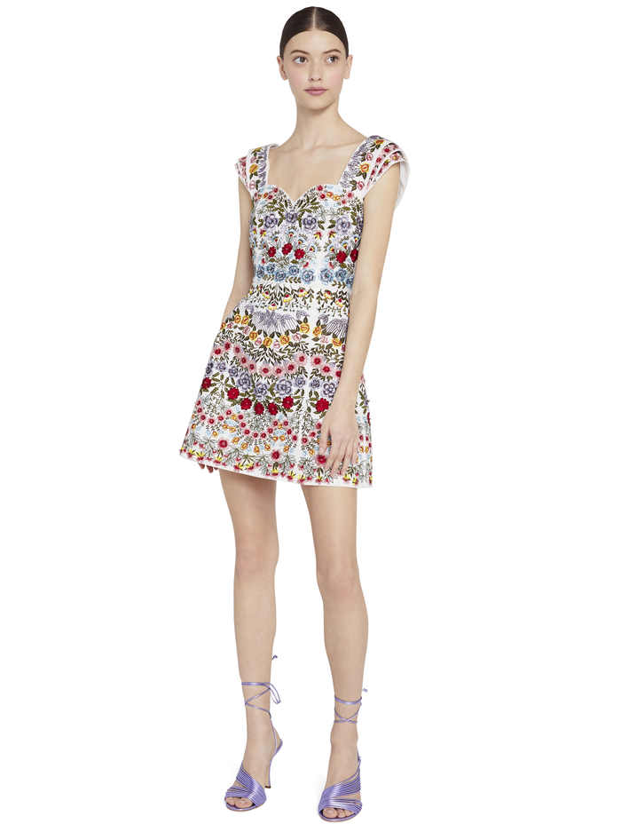 ROZ BEADED PARTY MINI DRESS - MULTI image 1 - Alice And Olivia