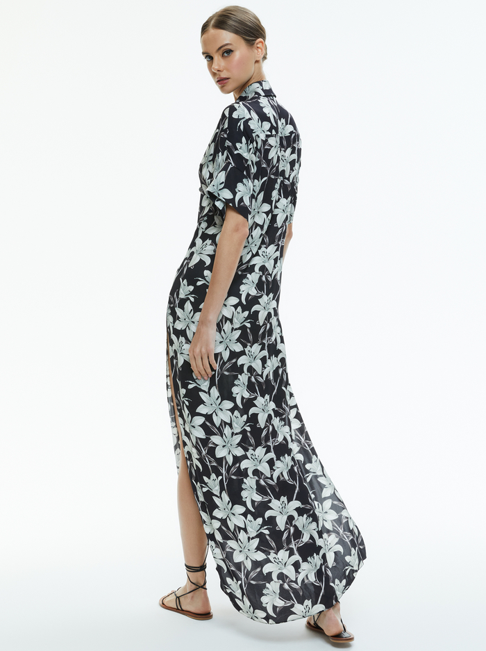 EDYTH MAXI TOP - STARGAZER BLACK SM image 2 - Alice And Olivia