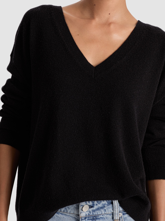 BLACK-WILLIAMS CASHMERE PULLOVER