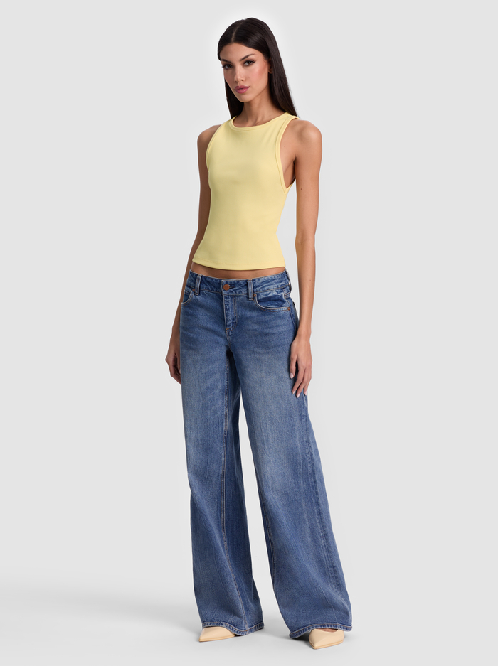 ALLEN TANK TOP - BUTTER image 4 - ALICE + OLIVIA