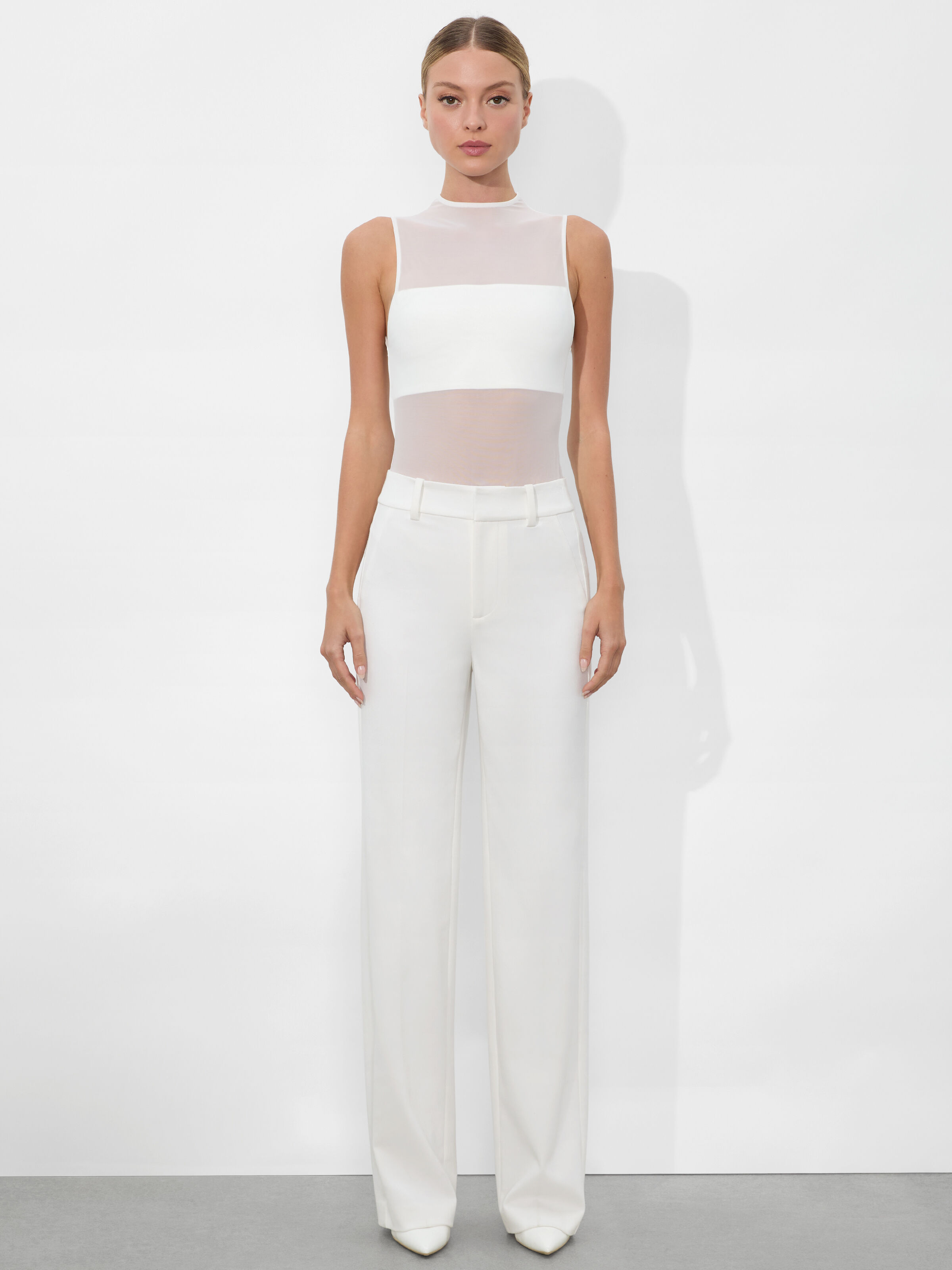 Andrew Pant In Garnet | Alice + Olivia