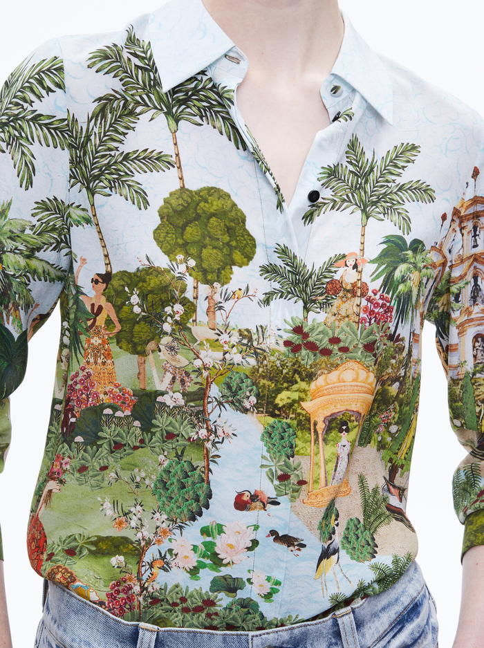 WILLA SILK BLOUSE - COUTURE PALACE image 3 - Alice And Olivia