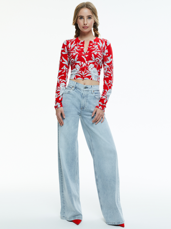 CARSON CARDIGAN - DRIFTING BY image 1 - Alice And Olivia