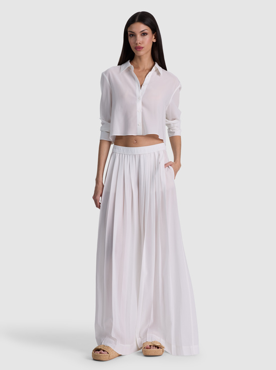 OFF WHITE-JENNA PLEATED PANT
