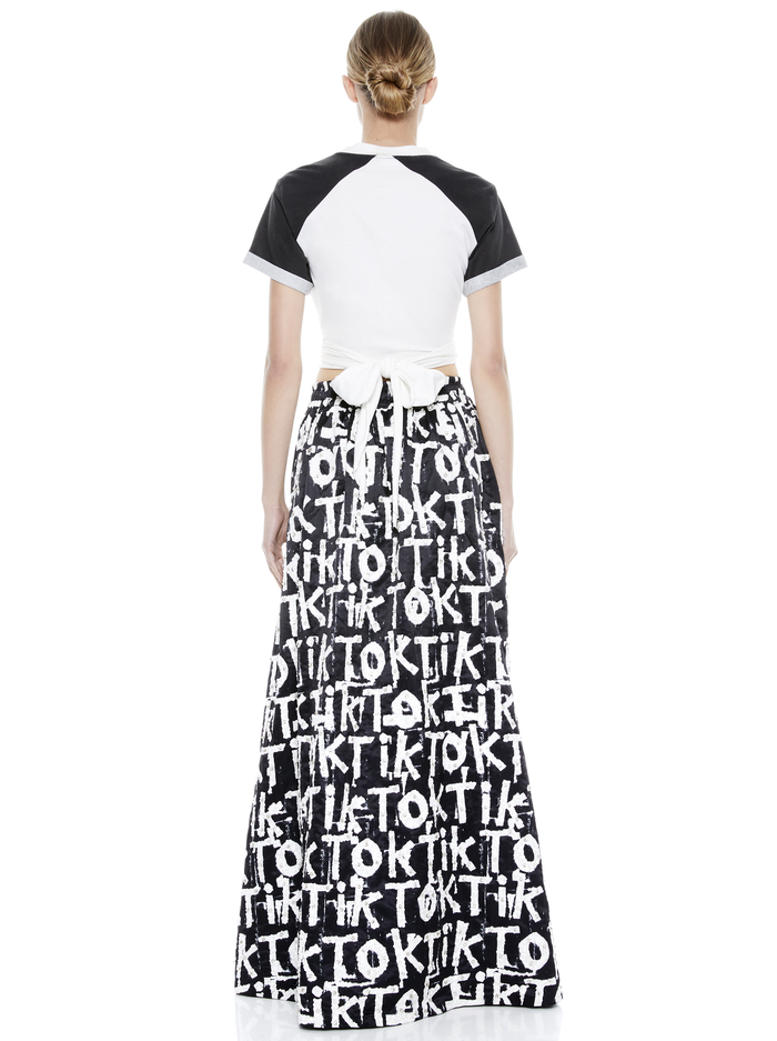 AO X TIKTOK DIXIE MAXI SKIRT - TIKTOK image 1 - Alice And Olivia