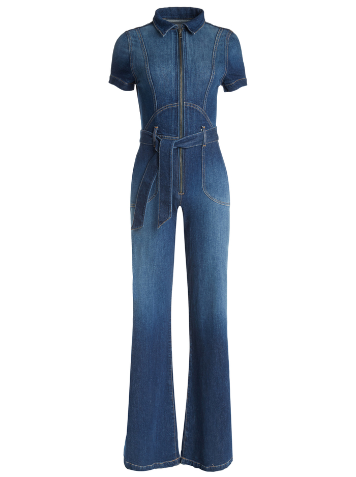 GORGEOUS WIDE LEG JUMPSUIT - LOVE TRAIN image 4 - Alice And Olivia