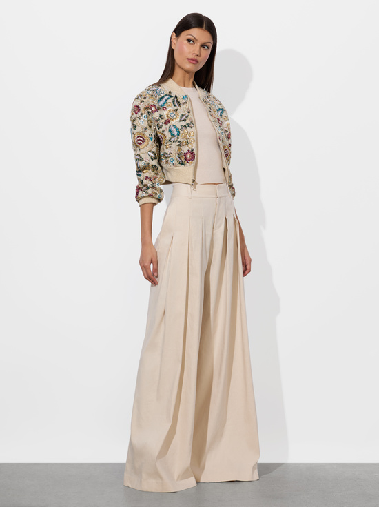 BISCOTTI/MULTI-ODIE EMBELLISHED BOMBER