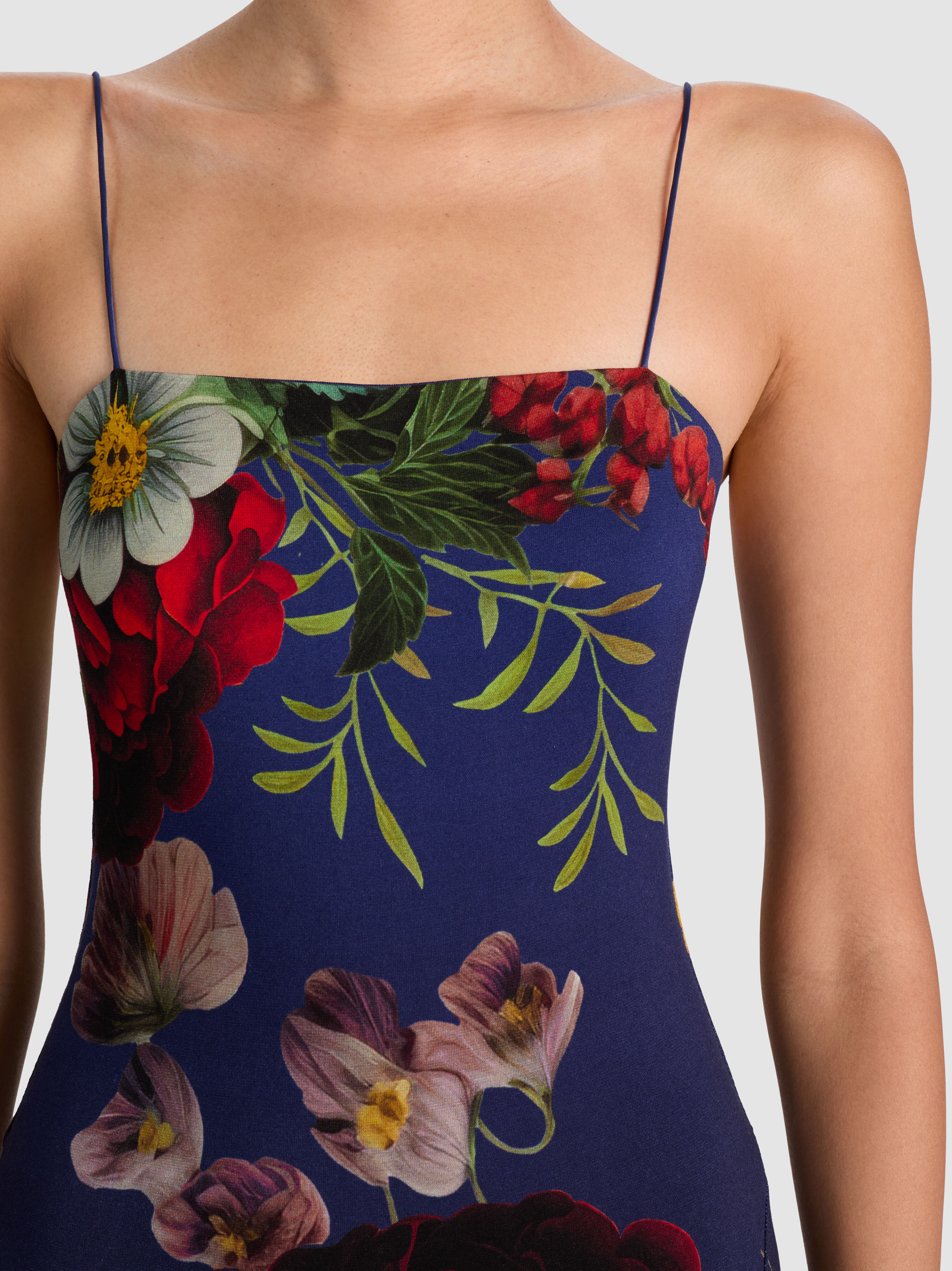 Maxine Embellished Gown In Magic Garden Gradient | Alice +