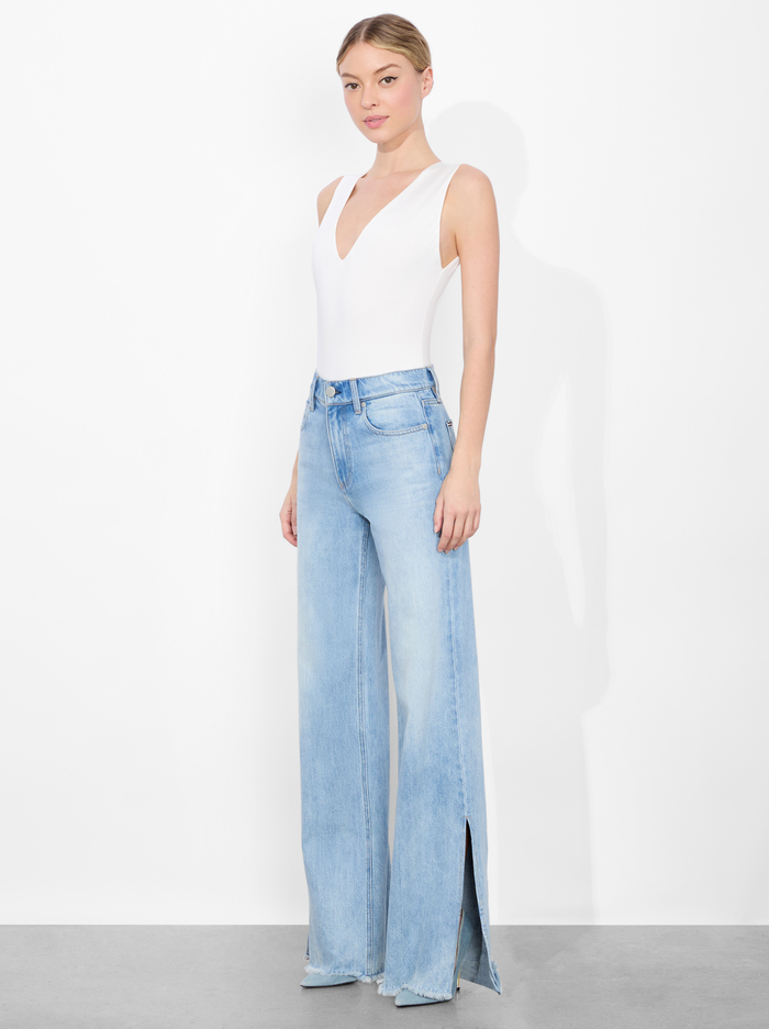 OLEA BODYSUIT - OFF WHITE image 4 - Alice And Olivia