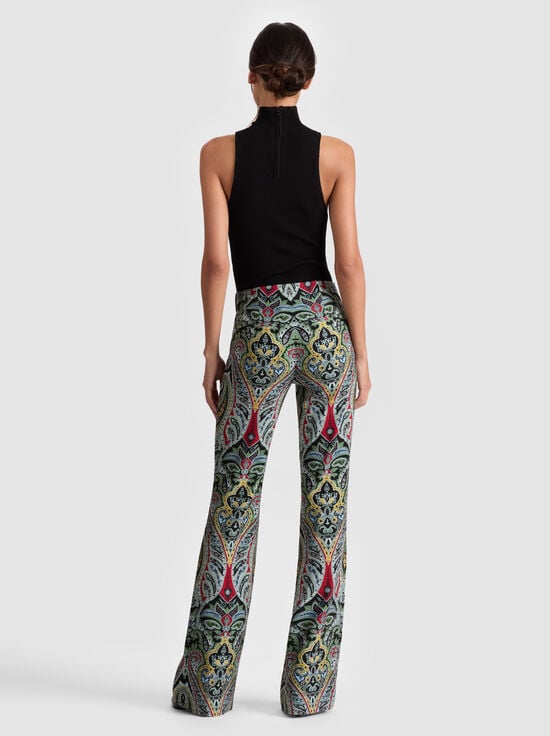 PAISLEY POEM-TEENY BOOTCUT PANT