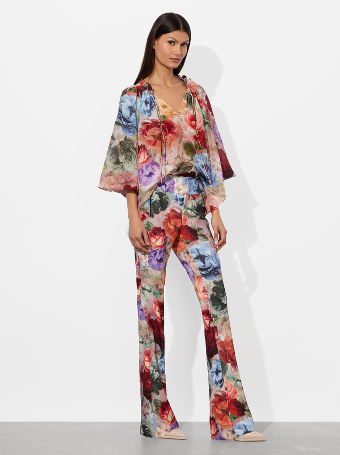 OLIVIA BOOTCUT PANT - STORM FLORAL SM image 4 - Alice And Olivia