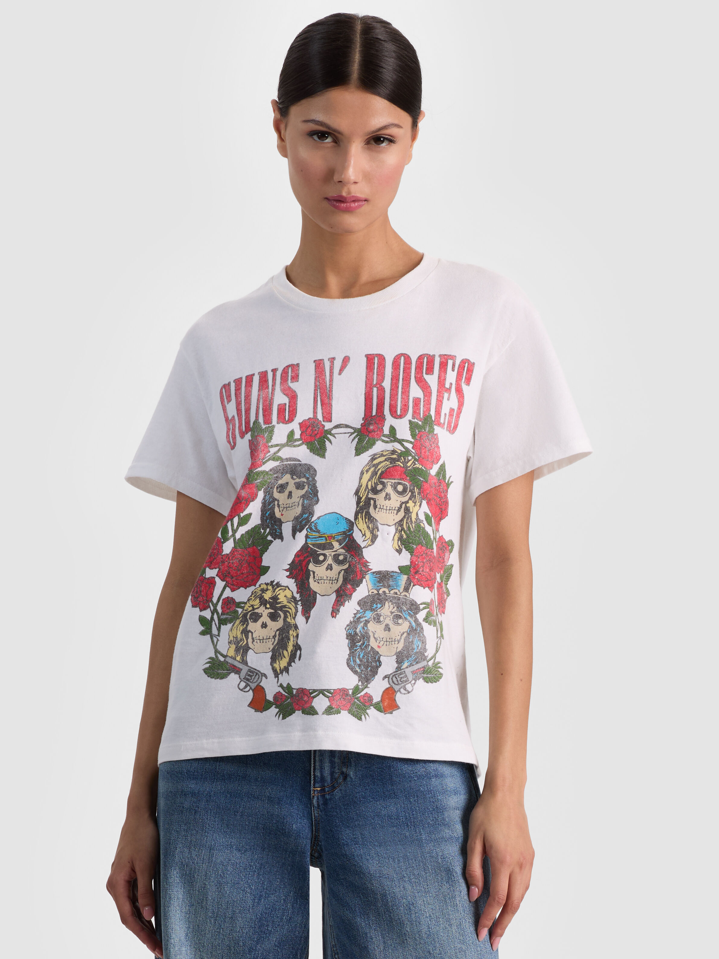 ALVERA TEE in GUNS N ROSES | ALICE + OLIVIA
