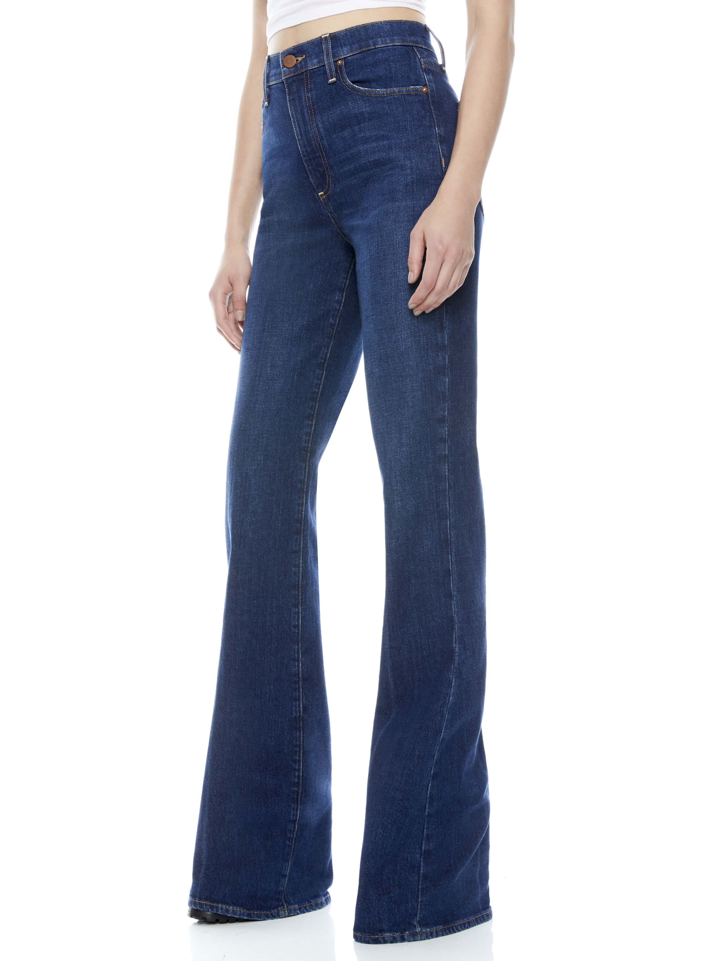alice and olivia jeans