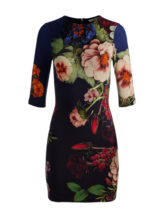 MAGIC GARDEN GRADIENT-DELORA MINI DRESS