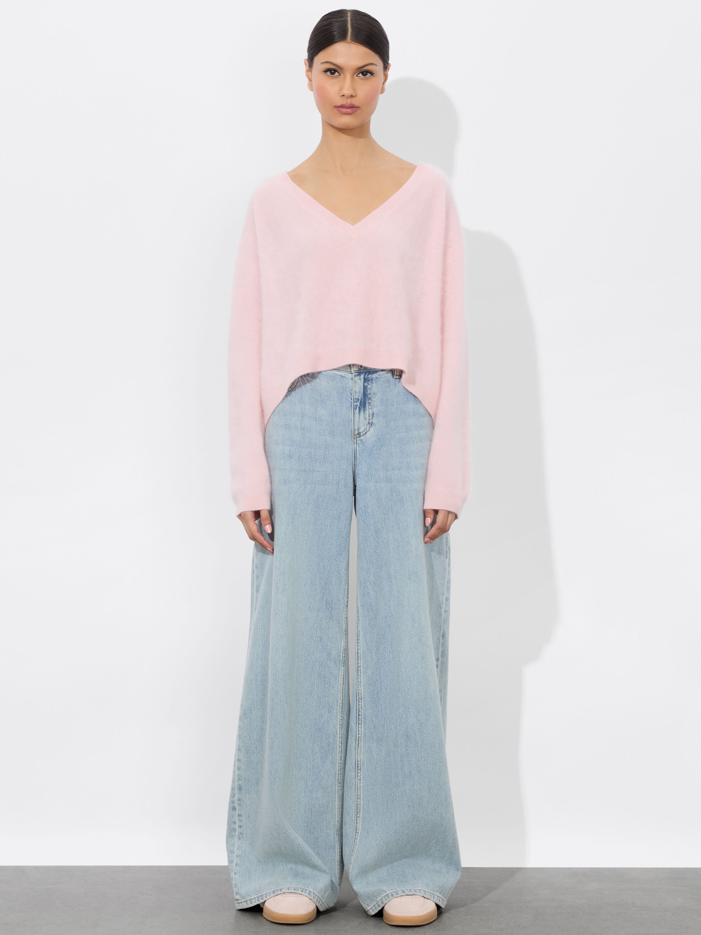 Mollie Convertible Bodysuit In Shell Pink | Alice + Olivia