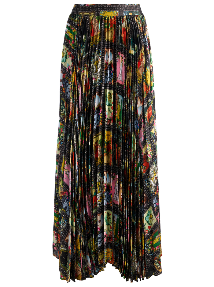 KATZ PLEATED MAXI SKIRT - ENCHANTED TAROT image 5 - ALICE + OLIVIA