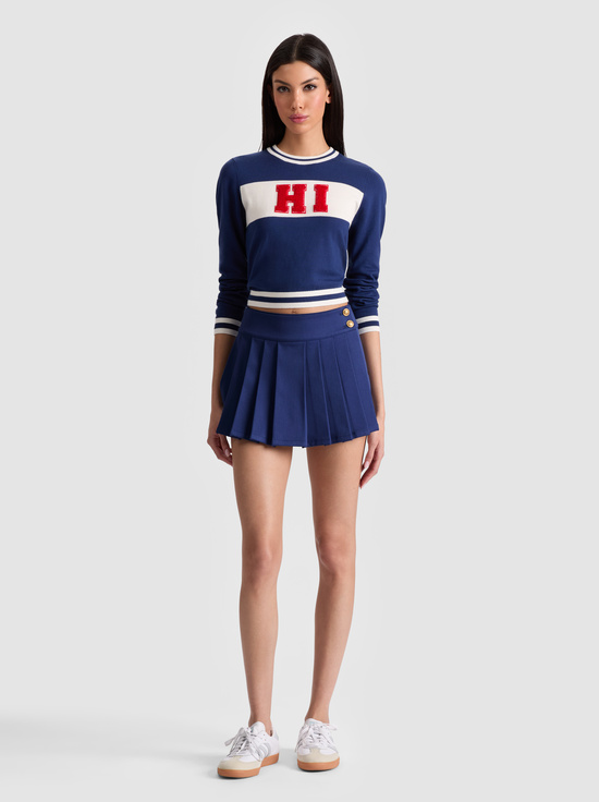 INDIGO-NOAH MINI SKIRT