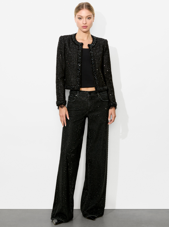 LANDON JACKET - BLACK image 2 - Alice And Olivia