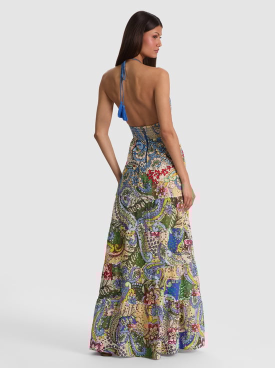 HEAT WAVE-KAROLINA TIERED MAXI DRESS