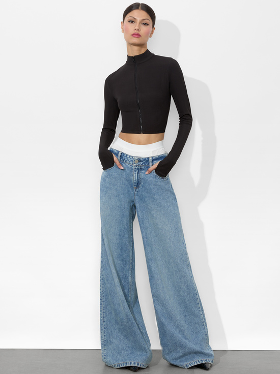 BLACK-DELAINA REVERSIBLE TOP