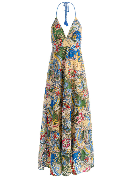 HEAT WAVE-KAROLINA TIERED MAXI DRESS