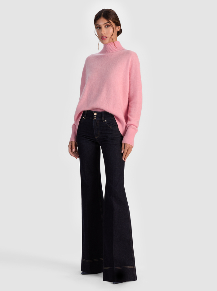 BARBRA TURTLENECK - ROSE TEA image 4 - Alice And Olivia