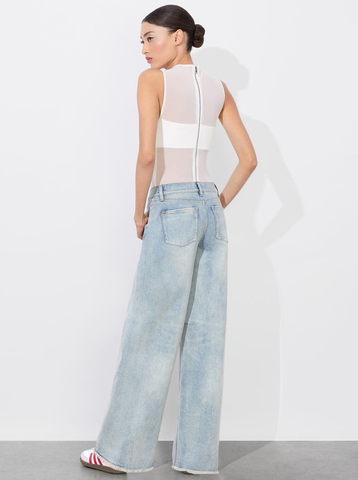 DRIGGS BALLOON JEAN - SIERRA LIGHT BLUE image 2 - Alice And Olivia