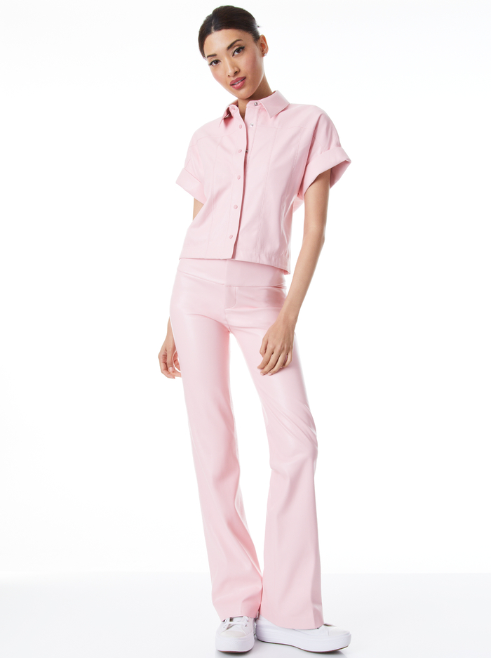 EDYTH VEGAN TOP - PETAL image 2 - ALICE + OLIVIA