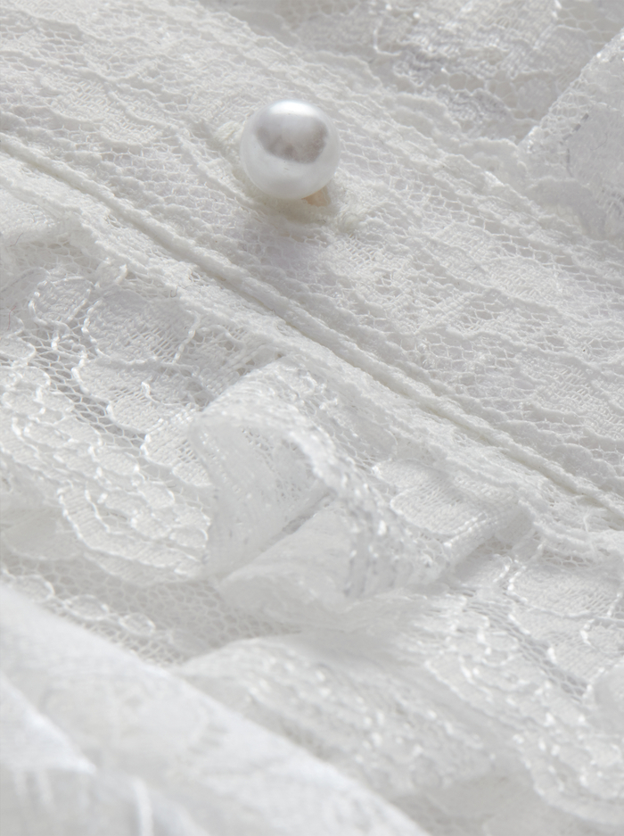 GERALDINE LACE TOP - OFF WHITE image 1 - Alice And Olivia