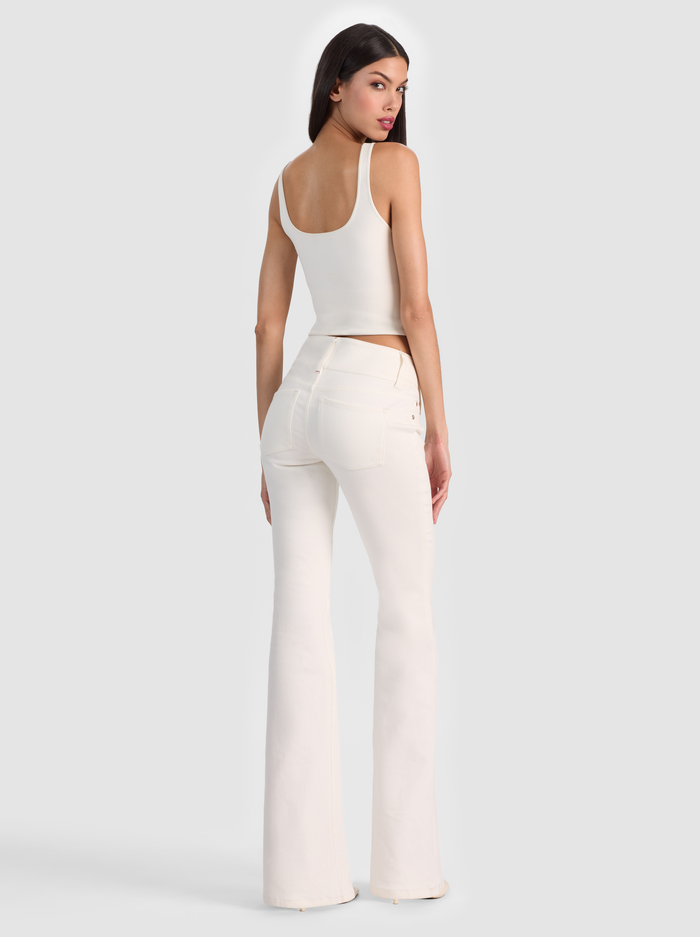 KAI LOW RISE JEAN - OFF WHITE image 2 - ALICE + OLIVIA