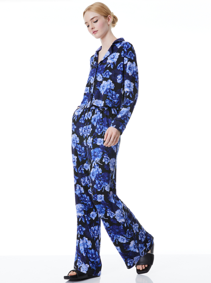 A+O X MASONGREY RILEY PJ SET - DREAM FLORAL ROYALTY image 4 - Alice And Olivia