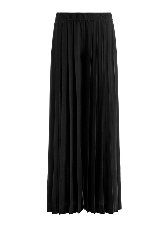 BLACK-JENNA PLEATED PANT