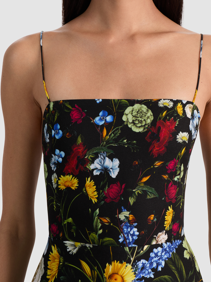 GINNY MINI DRESS - SOCIAL HOUR BLACK image 1 - Alice And Olivia