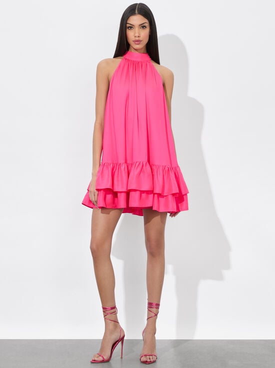 WILD PINK-ERNA MINI DRESS