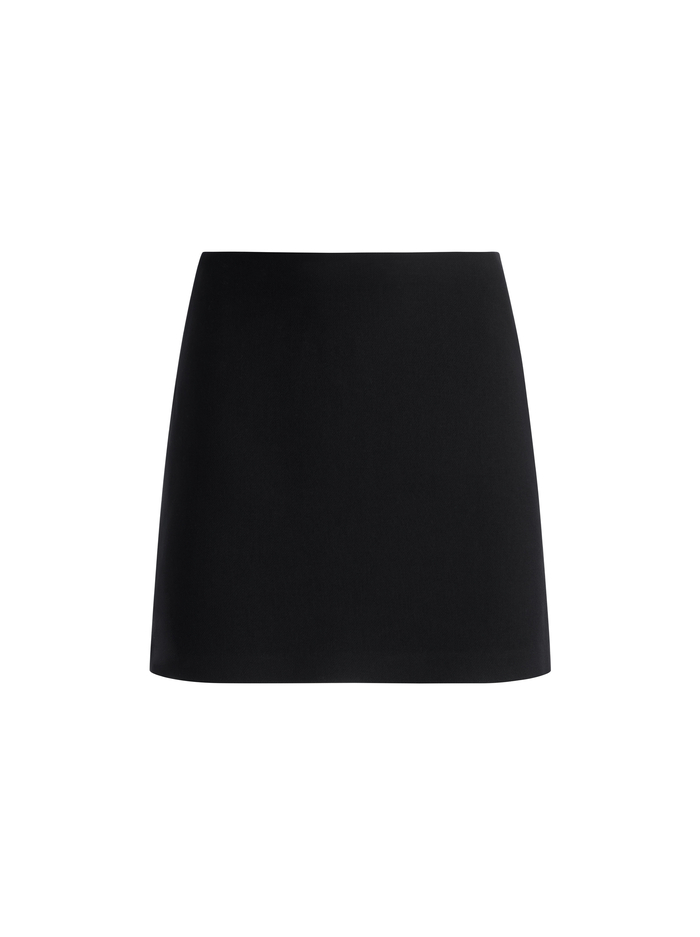 RILEY MINI SKIRT - BLACK image 5 - ALICE + OLIVIA