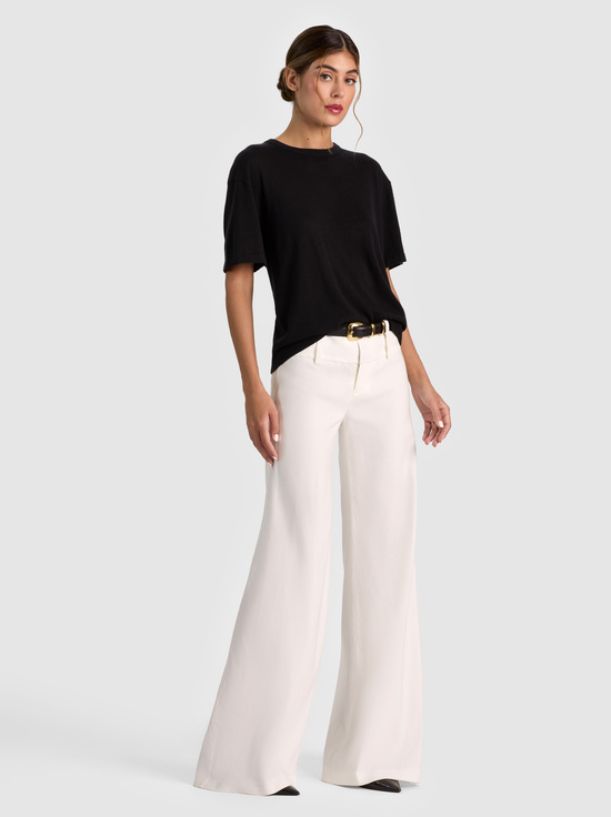BLACK-AMELIE CASHMERE KNIT TEE