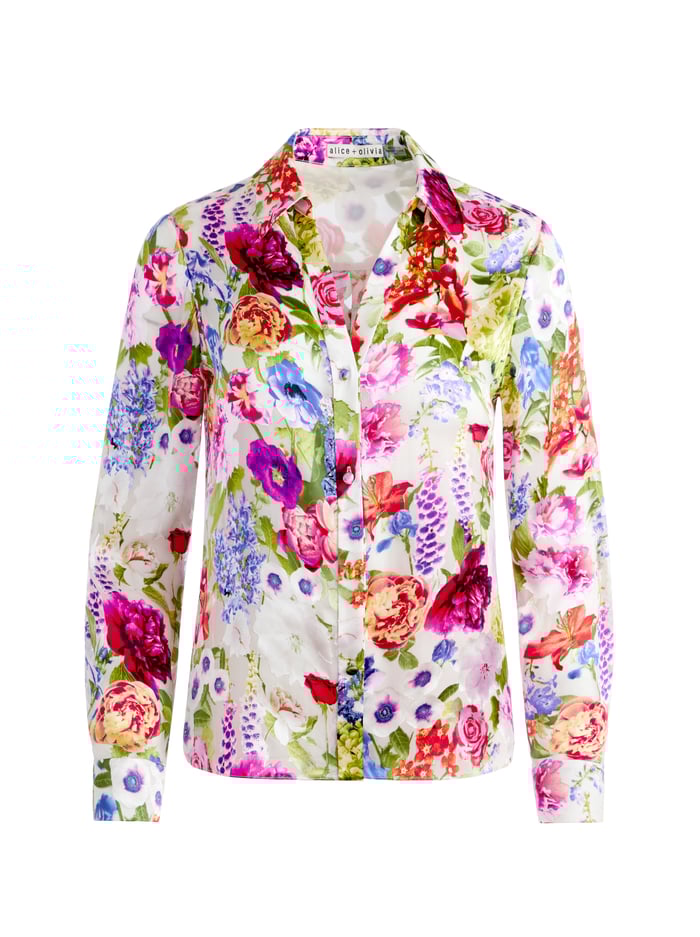 ELOISE BUTTON DOWN - FLOWER SHOP image 5 - Alice And Olivia