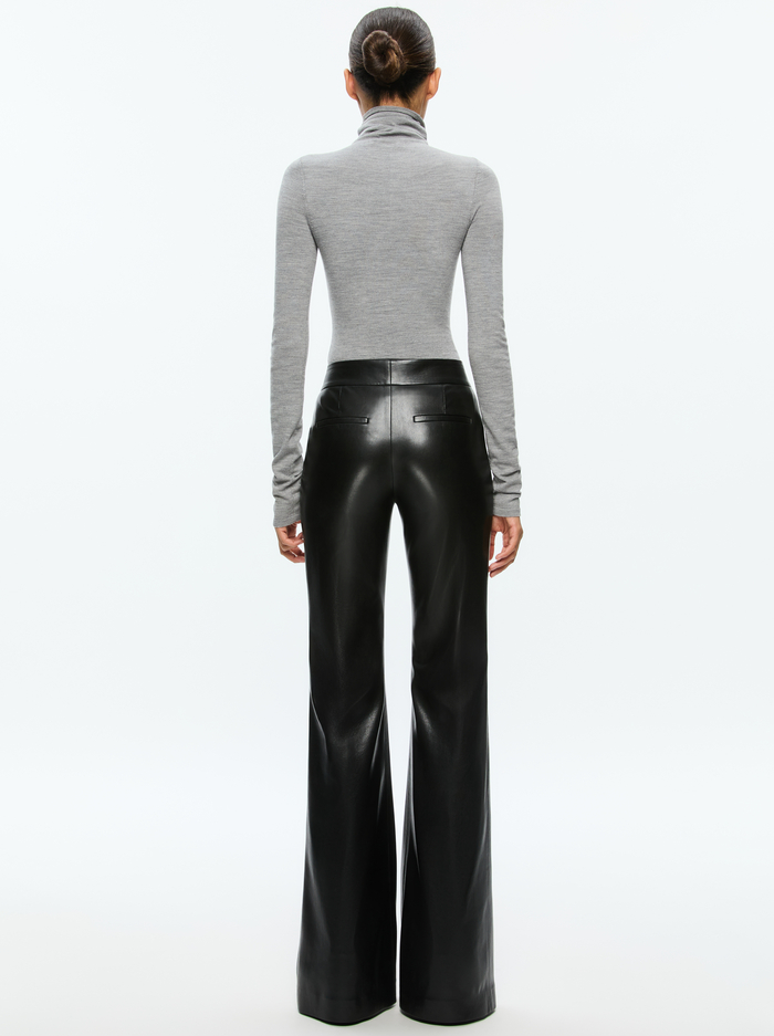 ANDREW VEGAN PANT - BLACK image 3 - Alice And Olivia
