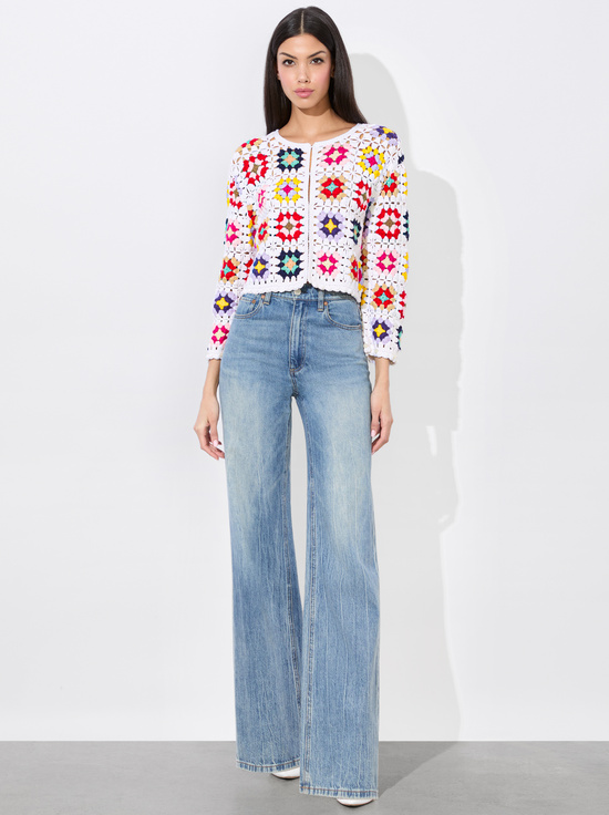 MULTI-ANDERSON CROCHET CARDIGAN
