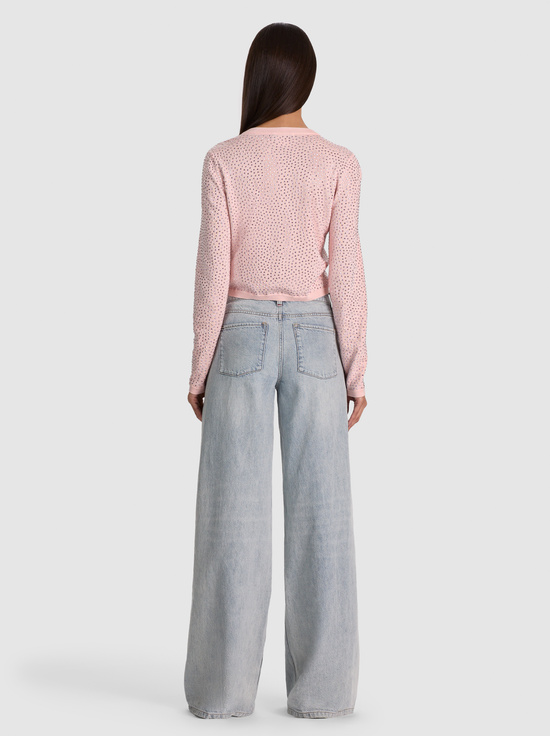 ENGLISH ROSE-CARSON EMBELLISHED CARDIGAN