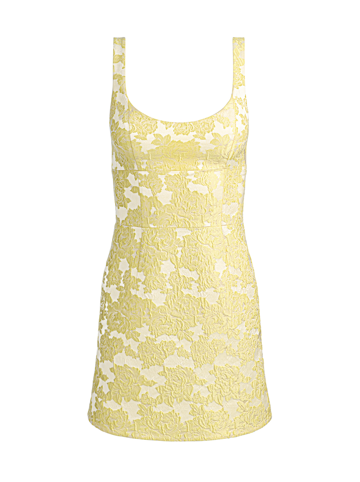 CHARLOTTE MINI DRESS - BUTTER image 5 - ALICE + OLIVIA