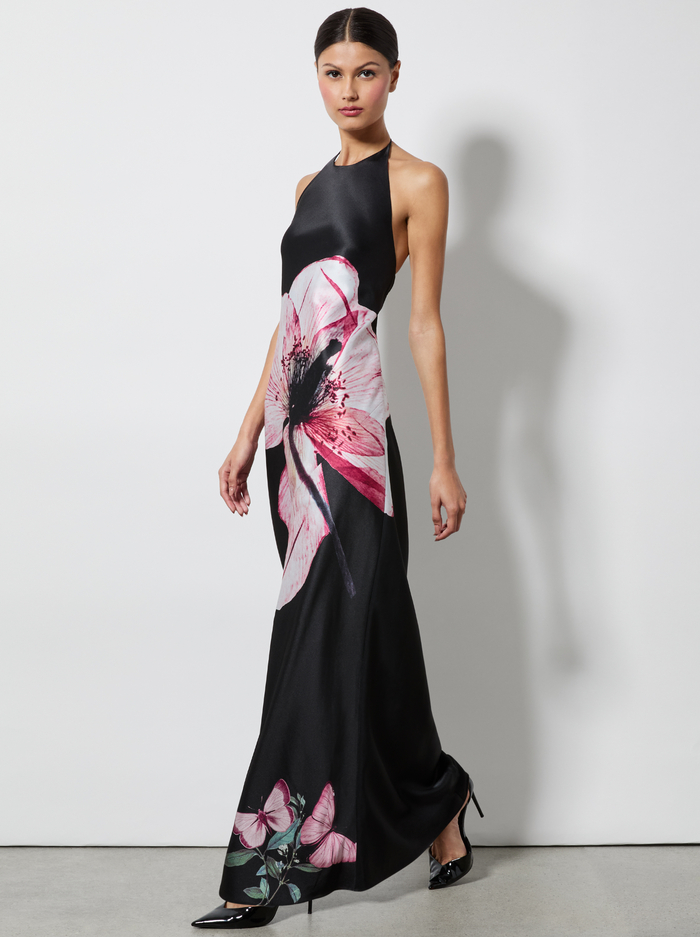 MONTANA TIE BACK GOWN - LUNA FLORAL image 4 - Alice And Olivia